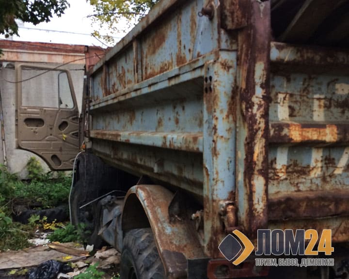 Сдать грузовики в лом в Москве и области по высокой цене - ЛОМ24