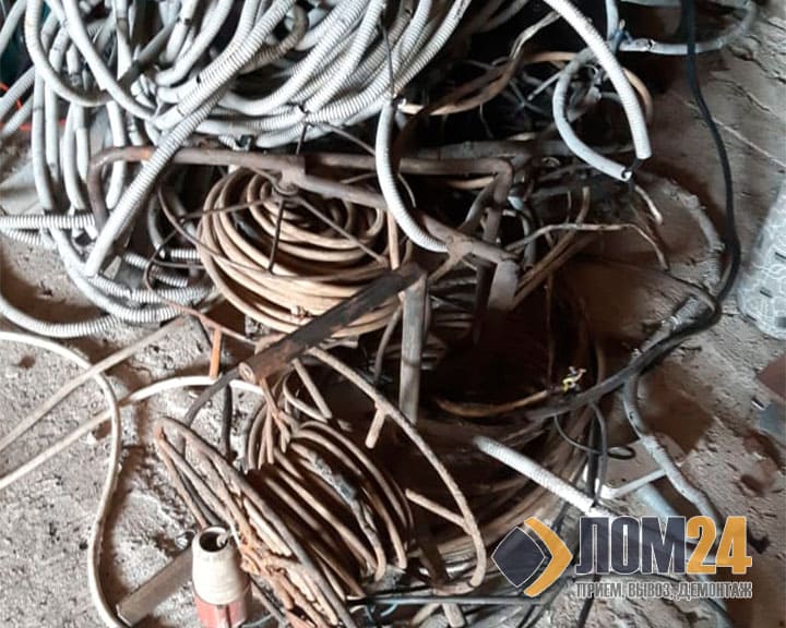 Прием отходов кабеля и проводов в Москве и области - ЛОМ24