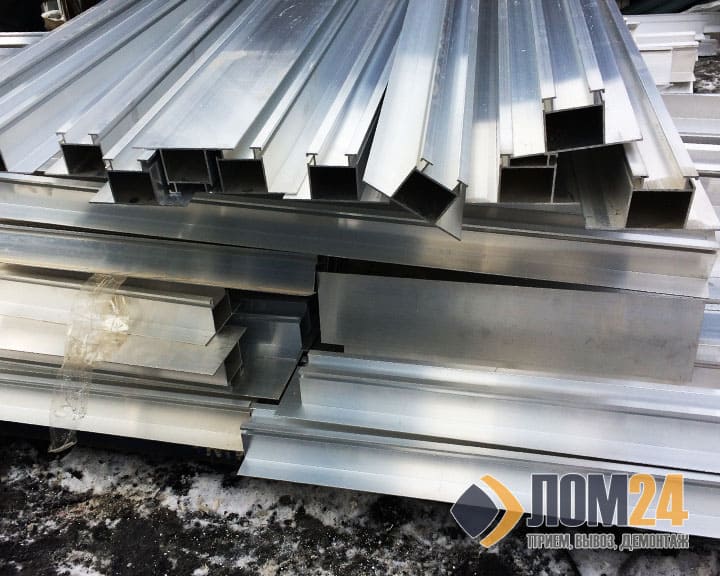 Сдать лом алюминиевого профиля по максимальной на сегодня цене за кг - ЛОМ24