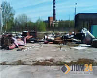 Демонтаж инвентаря на территории бывшего завода – ЛОМ24